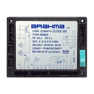 Блок управления горением Brahma серии NDM.., NDTM.. (Microflat)