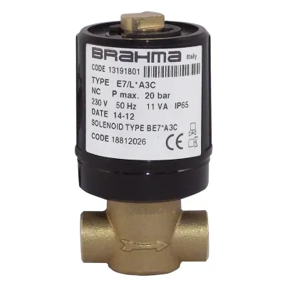 Электромагнитный клапан Brahma E7/TS*A3C (220/60), 13245601
