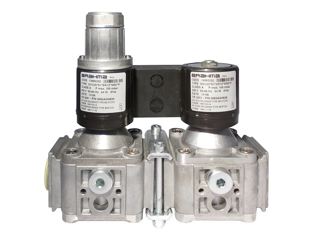 Электромагнитный газовый клапан Brahma GVC15*S*S (220-240/50-60), 13992007