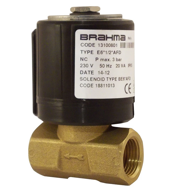 Электромагнитный клапан Brahma E11*40*1/4*AFD, 13340861